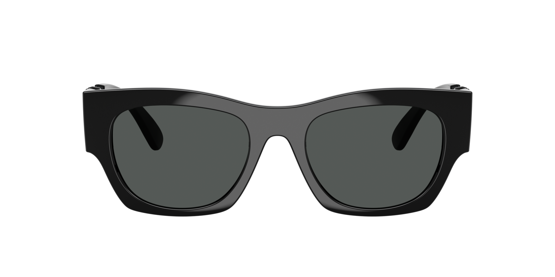 VE4479U Zwart KunststofSunglass Frames van B24, met getinte lenzen