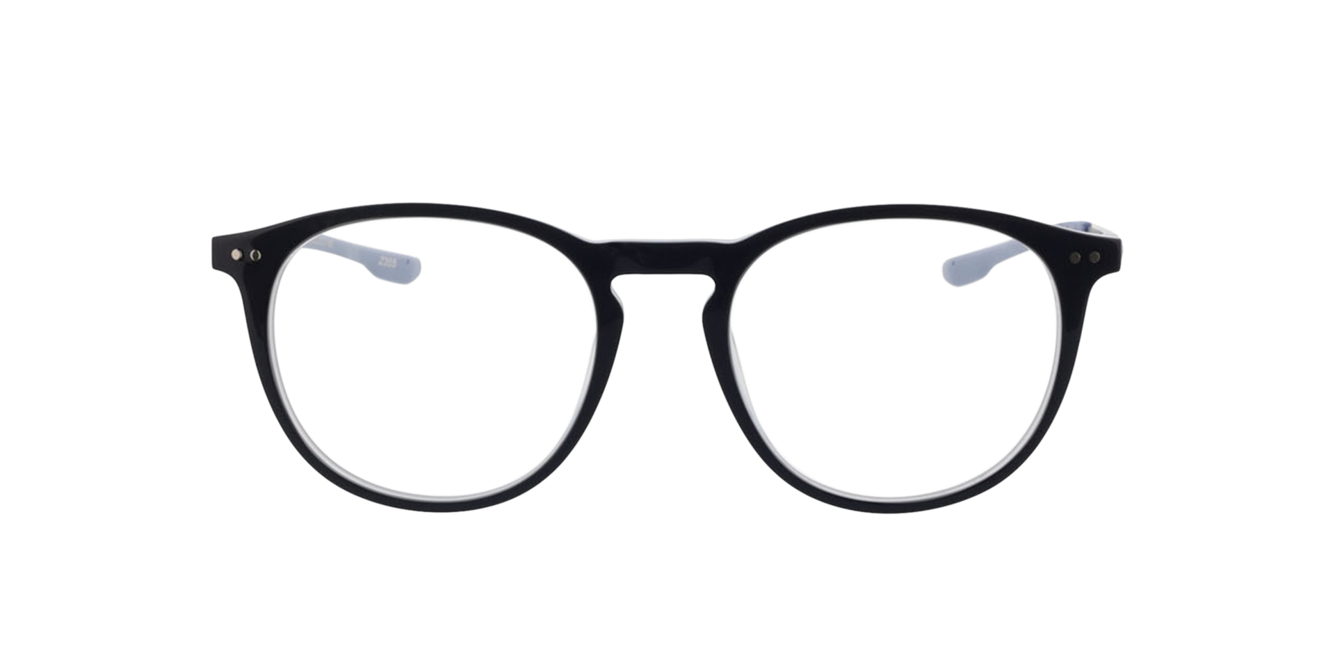 Malibu Bilayer Blue AcetatEyeglass Frames von B24, Vorderansicht