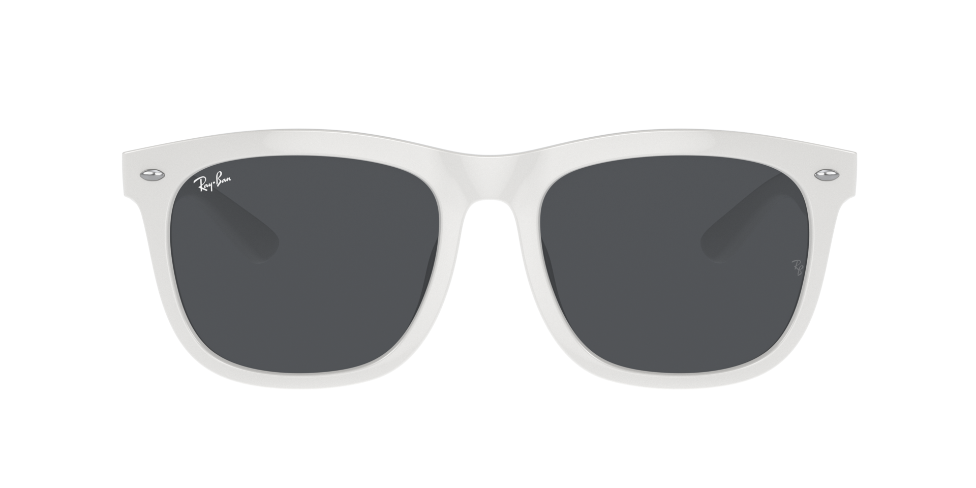 RB4260D Weiß KunststoffSunglass Frames von B24, mit getönten Gläsern