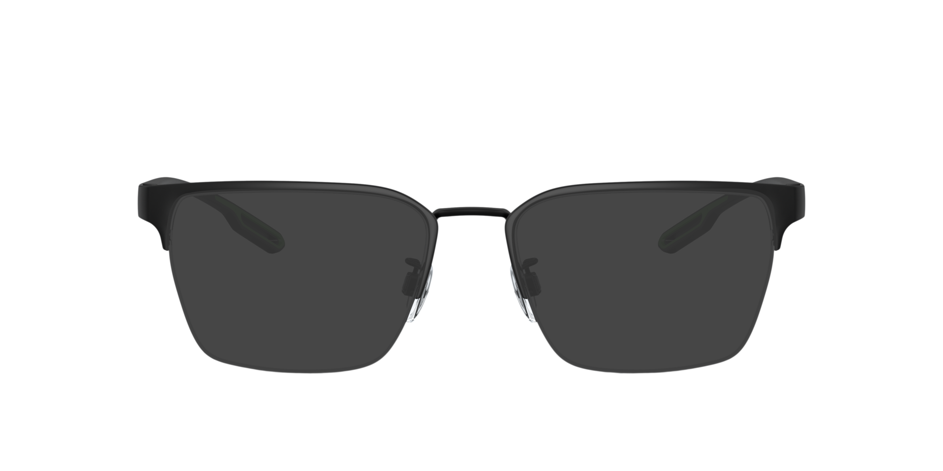 EA1137 Matt Schwarz MetallEyeglass Frames von B24, mit getönten Gläsern
