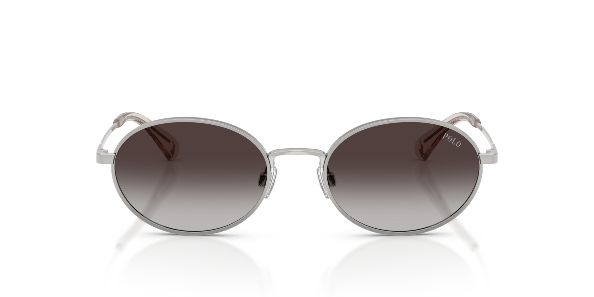 PH3162 Shiny Silver MetaalSunglass Frames van B24, Vooraanzicht