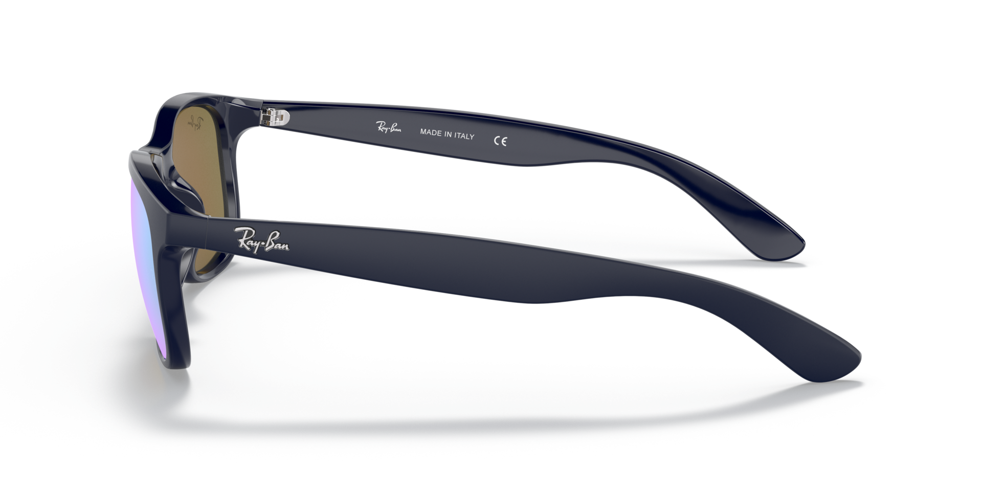 RB4202 Blau KunststoffSunglass Frames von B24, Seitenansicht