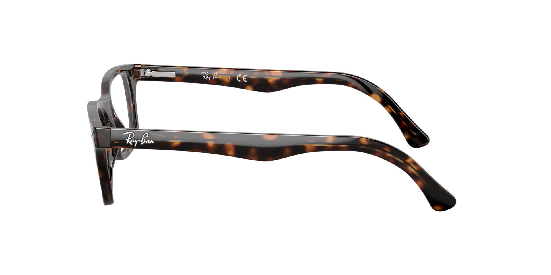 RB5228 Optics Dunkelhavana AcetatEyeglass Frames von B24, Seitenansicht