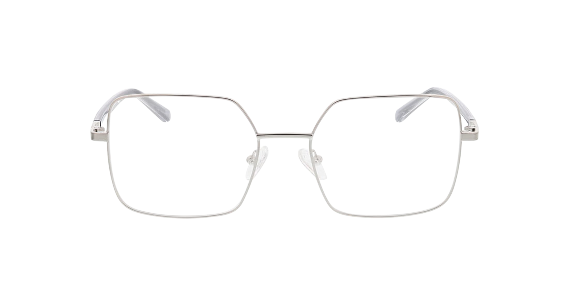 Florenz Silber MetallEyeglass Frames von B24, Vorderansicht