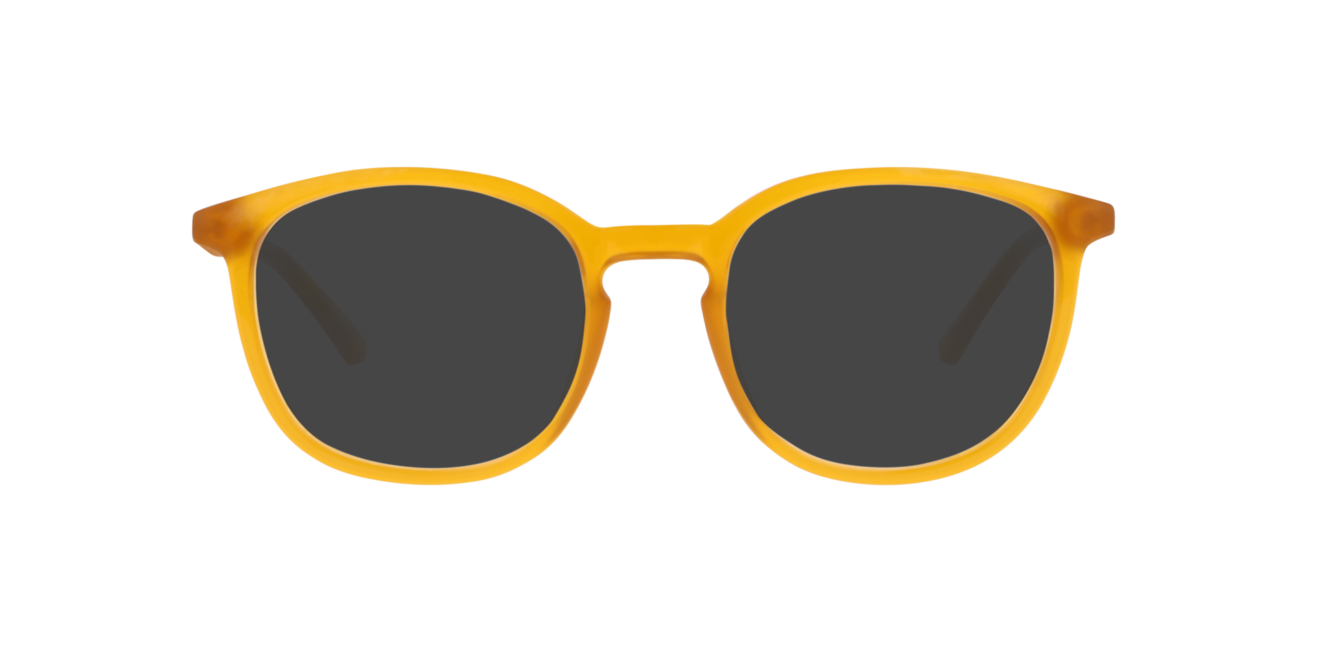 Münster Crystal Light Yellow KunststofEyeglass Frames van B24, met getinte lenzen