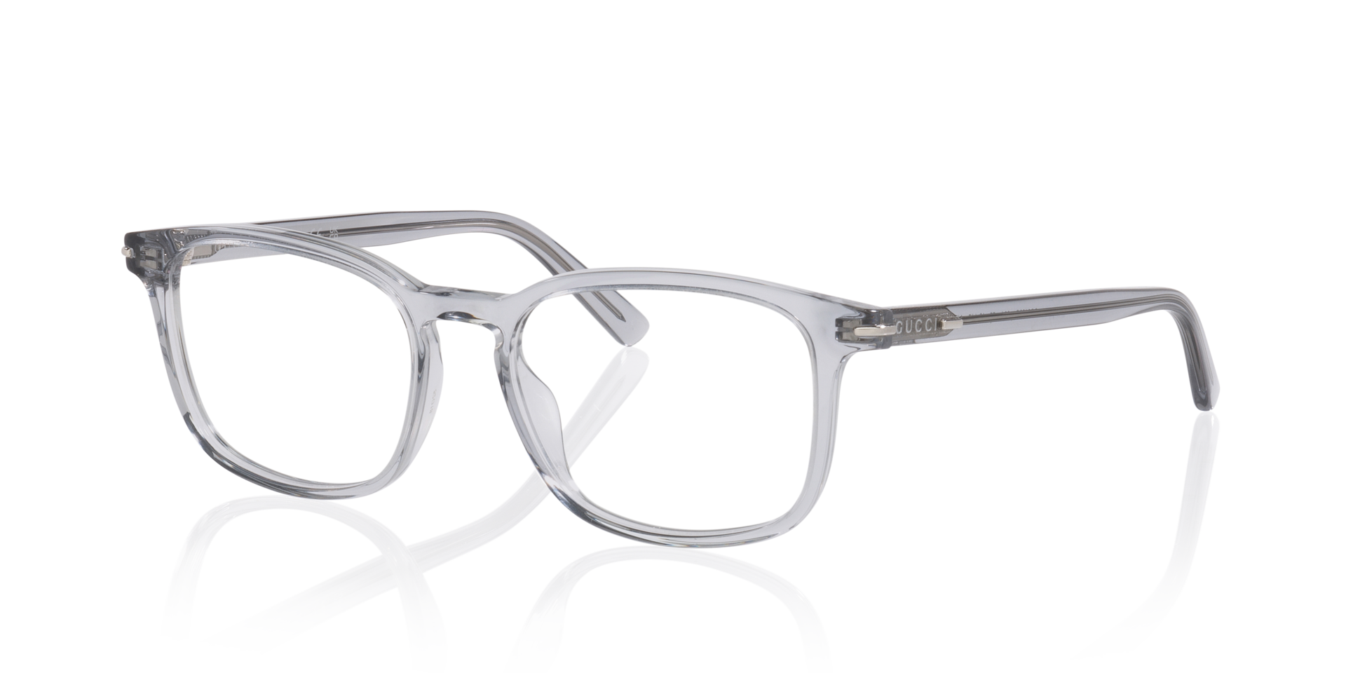 Gg2129O Grau AcetatEyeglass Frames von B24, Dreiviertelansicht