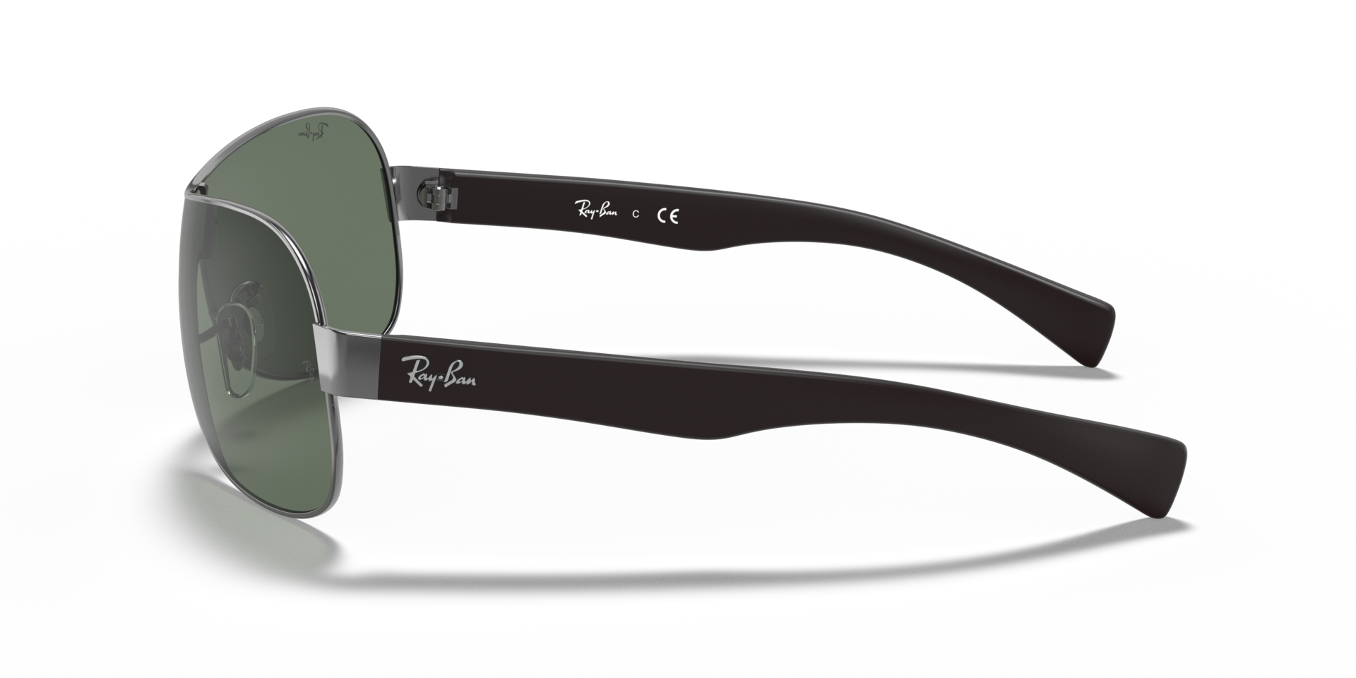 RB3471 Gunmetal MetallSunglass Frames von B24, Seitenansicht