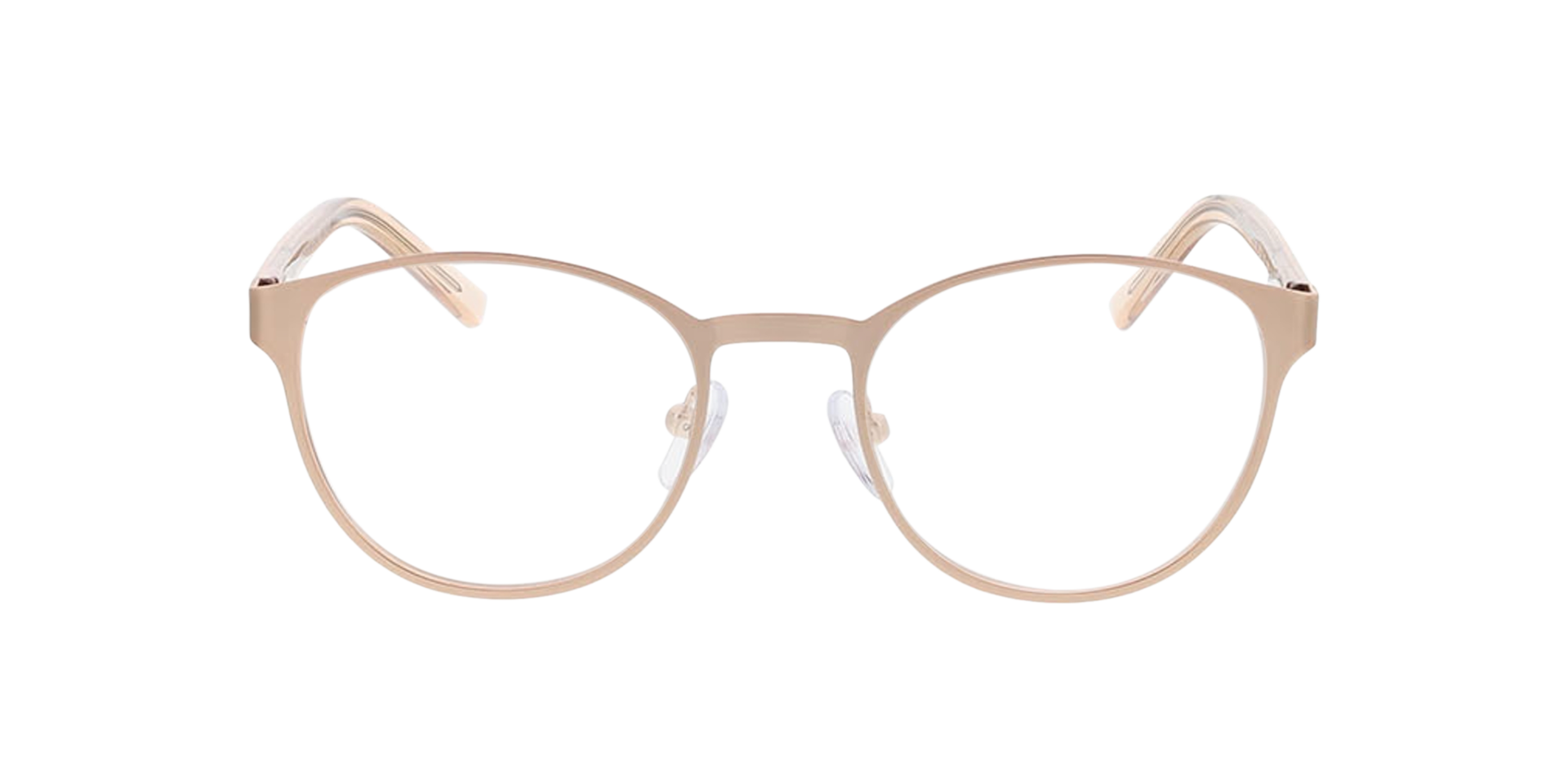 Lima Mat roze goud MetaalEyeglass Frames van B24, Vooraanzicht