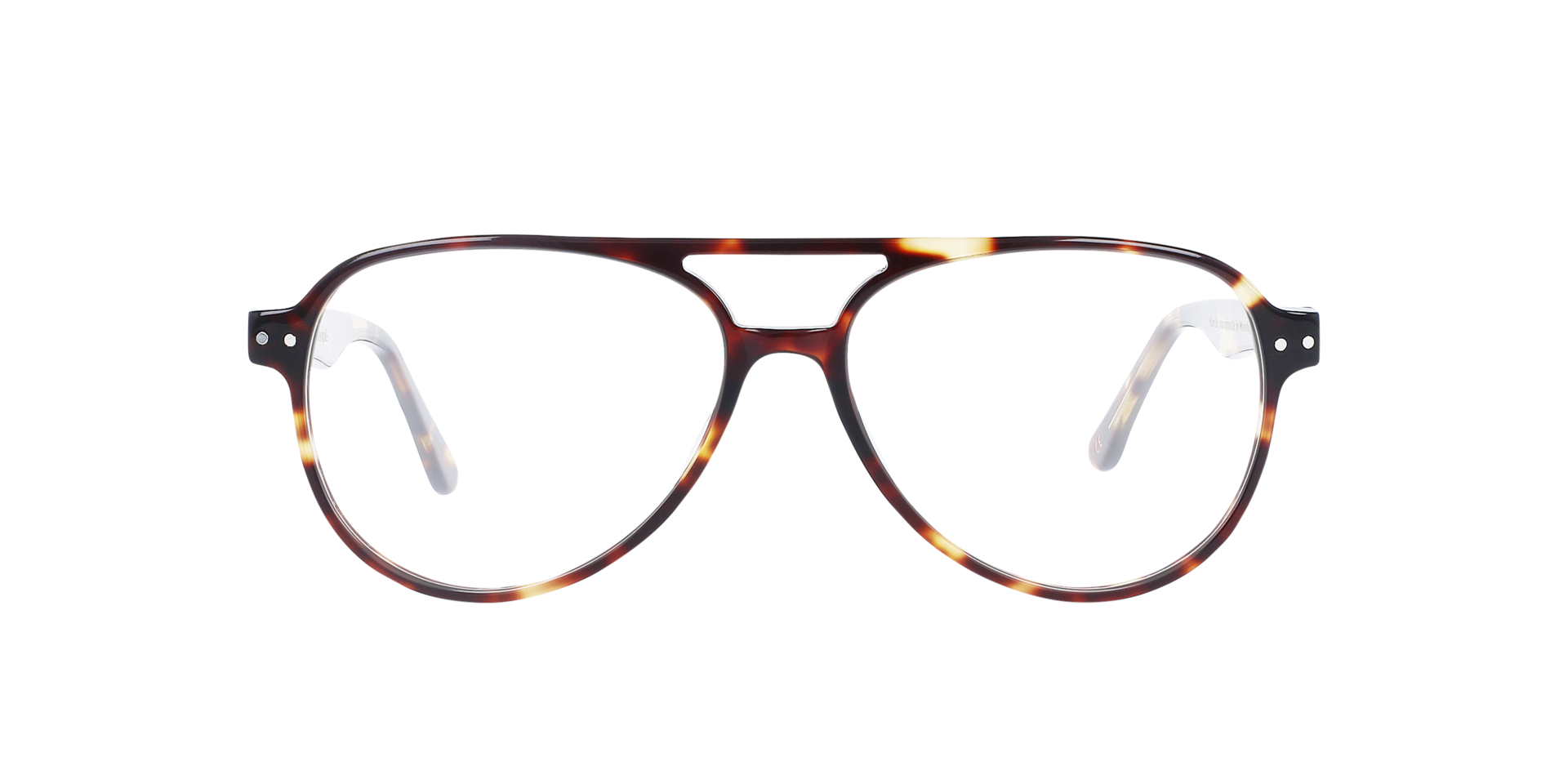Hardy Moonlight Tortoise AcetaatEyeglass Frames van B24, Vooraanzicht