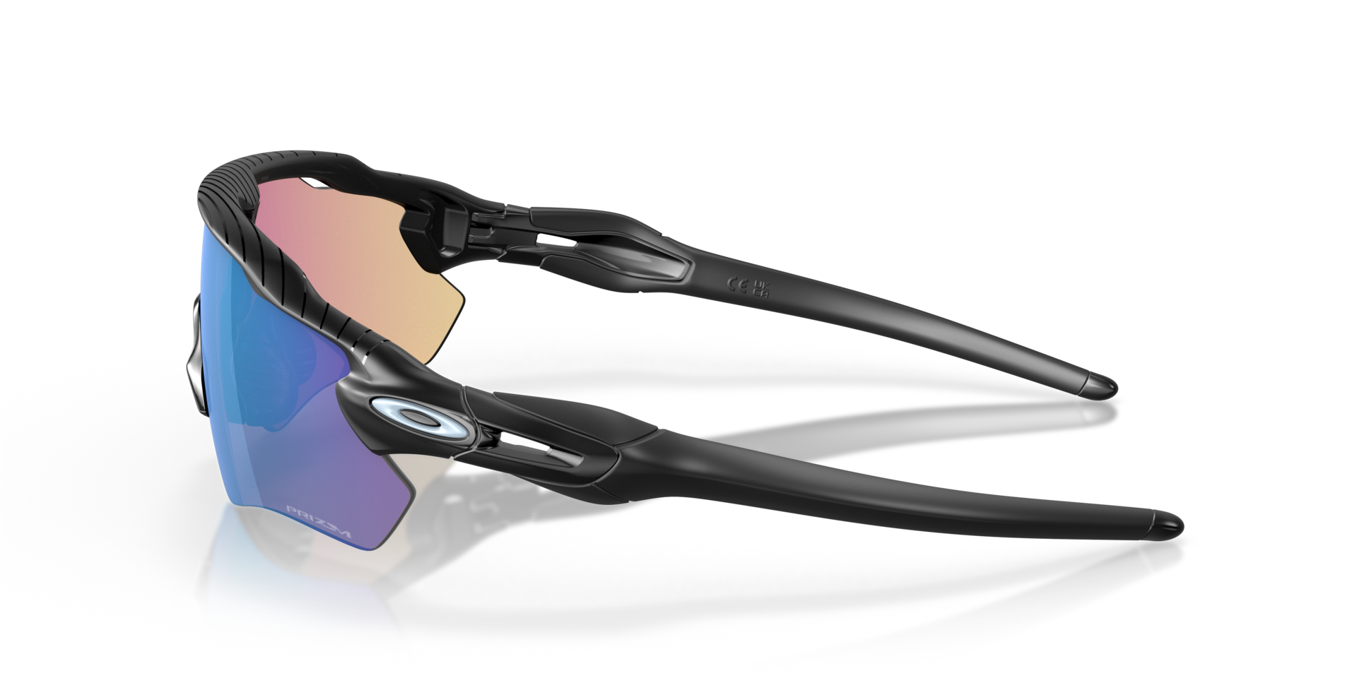 Radar® EV Path® Encircle Collection Matt Schwarz KunststoffSunglass Frames von B24, Seitenansicht