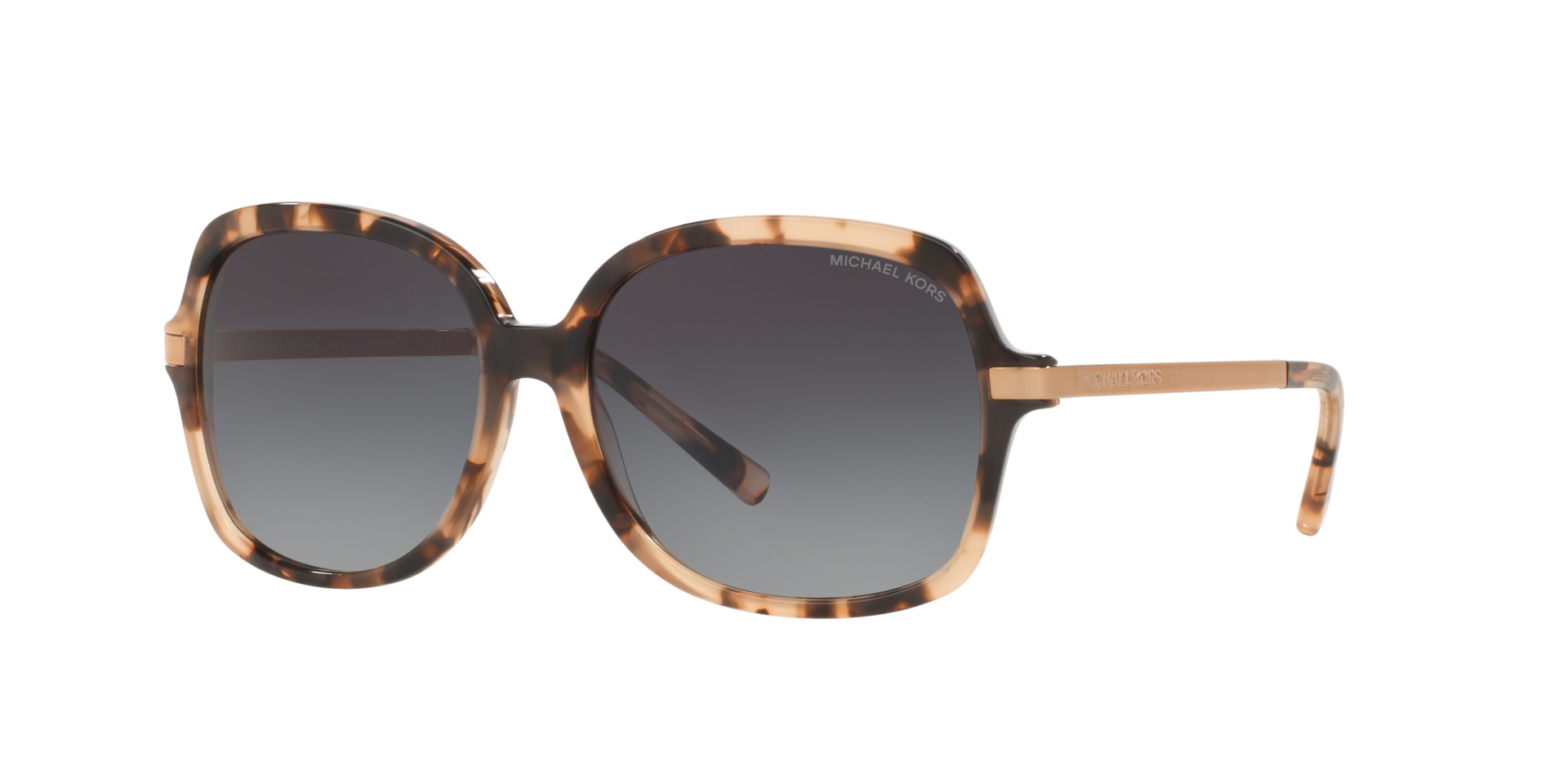 MK2024 Roze tortoise AcetaatSunglass Frames van B24, Hoekweergave