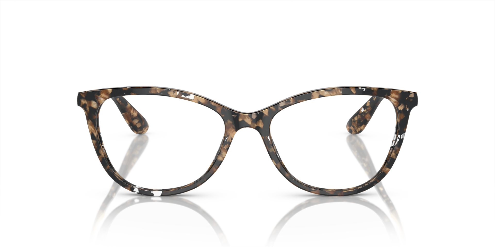 DG3258 Cube Black & Gold AcetatEyeglass Frames von B24, Vorderansicht