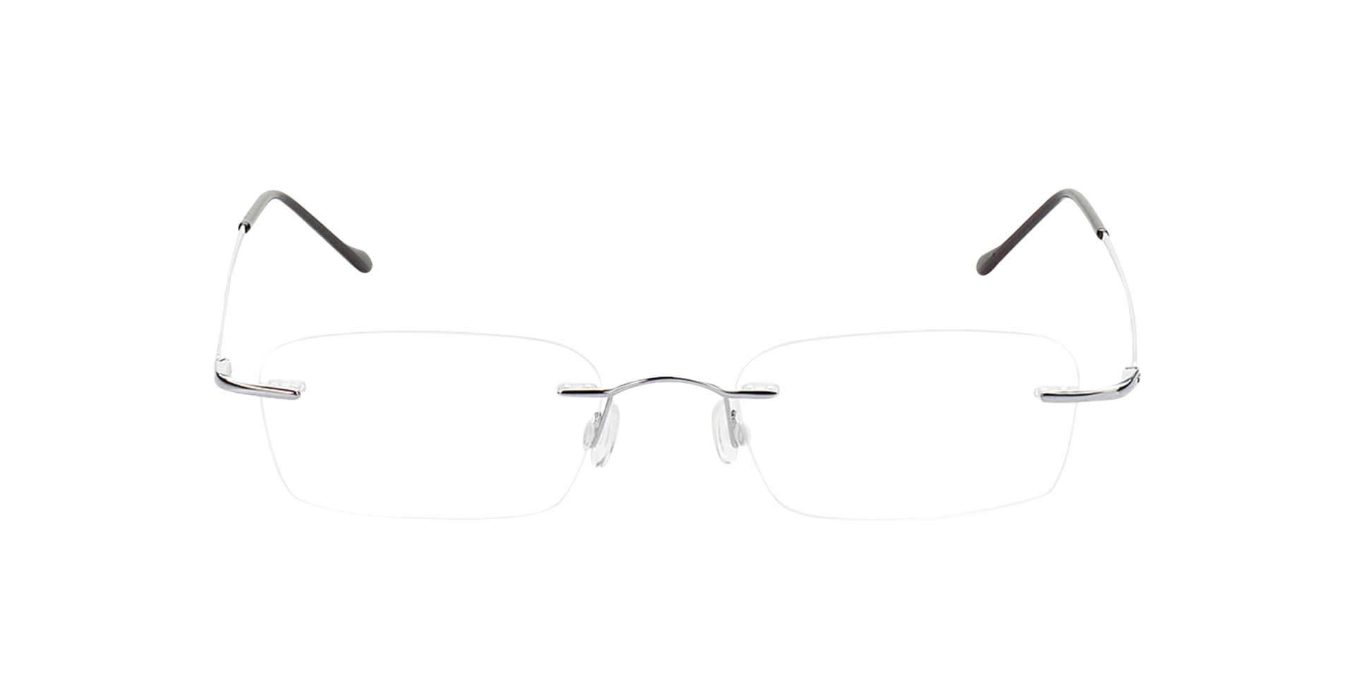 Bendigo Silber MetallEyeglass Frames von B24, Vorderansicht
