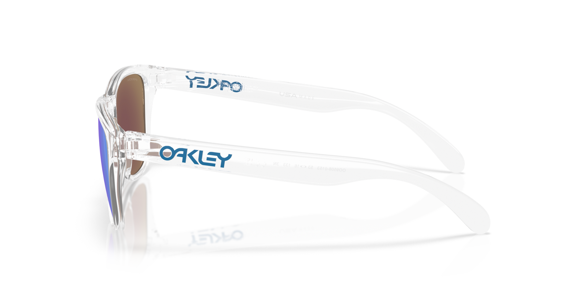 Frogskins™ S Transparent glänzend KunststoffSunglass Frames von B24, Seitenansicht
