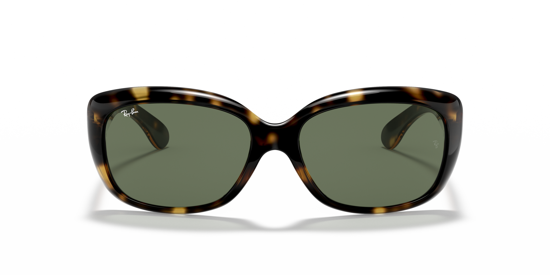 RB4101 Licht Havana KunststofSunglass Frames van B24, Vooraanzicht