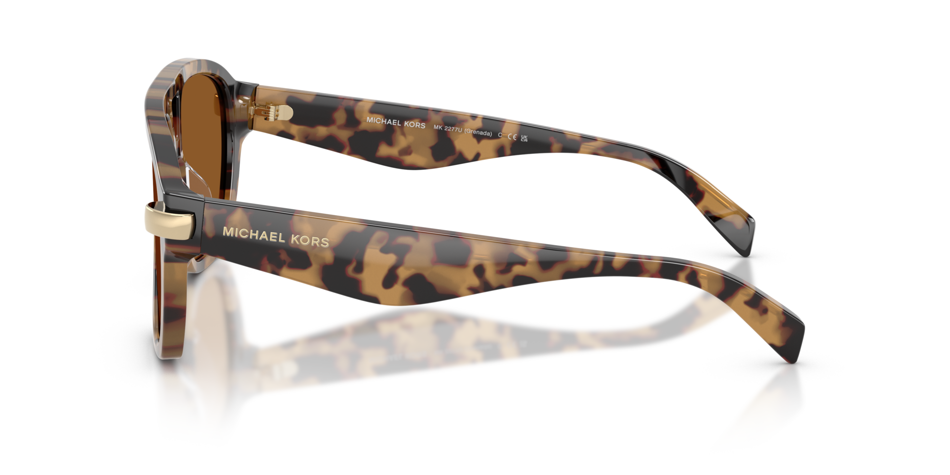 MK2277U Vintage Tortoise AcetatSunglass Frames von B24, Seitenansicht