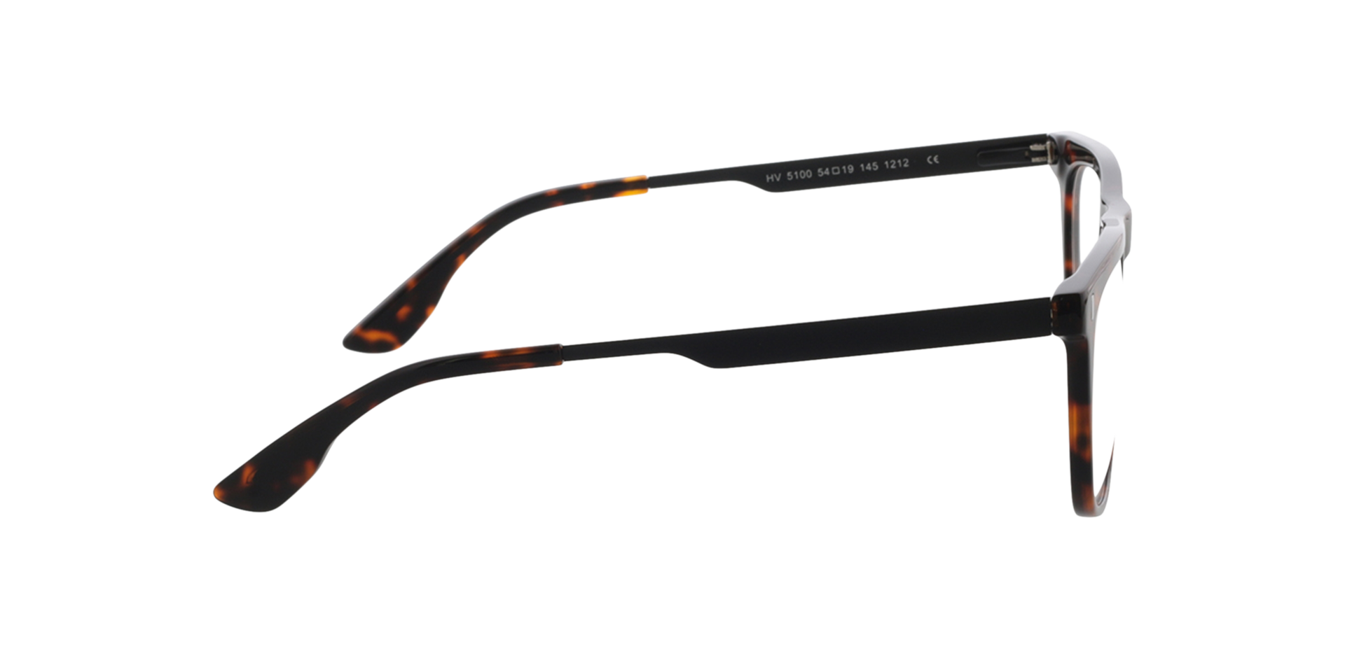 Rufus Havana AcetaatEyeglass Frames van B24, Zijaanzicht