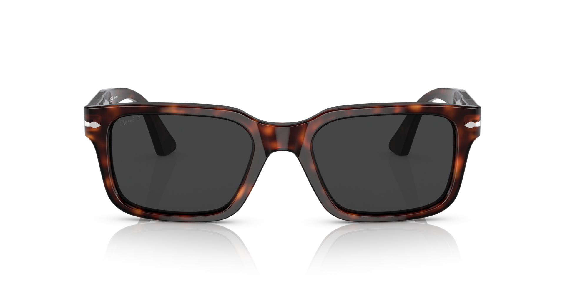 PO3272S Havana AcetatSunglass Frames von B24, Vorderansicht