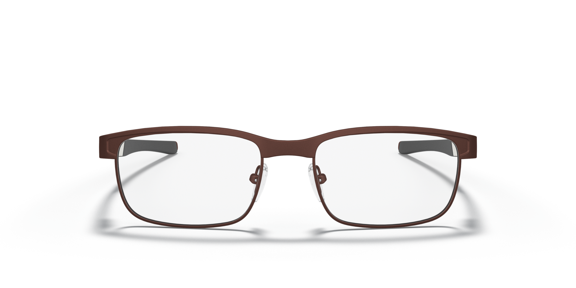 Surface Plate™ Satijnglans Corten TitaanEyeglass Frames van B24, Vooraanzicht