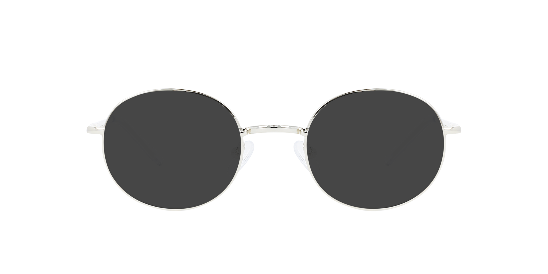 Clinton Light Gold Metal MetallEyeglass Frames von B24, mit getönten Gläsern