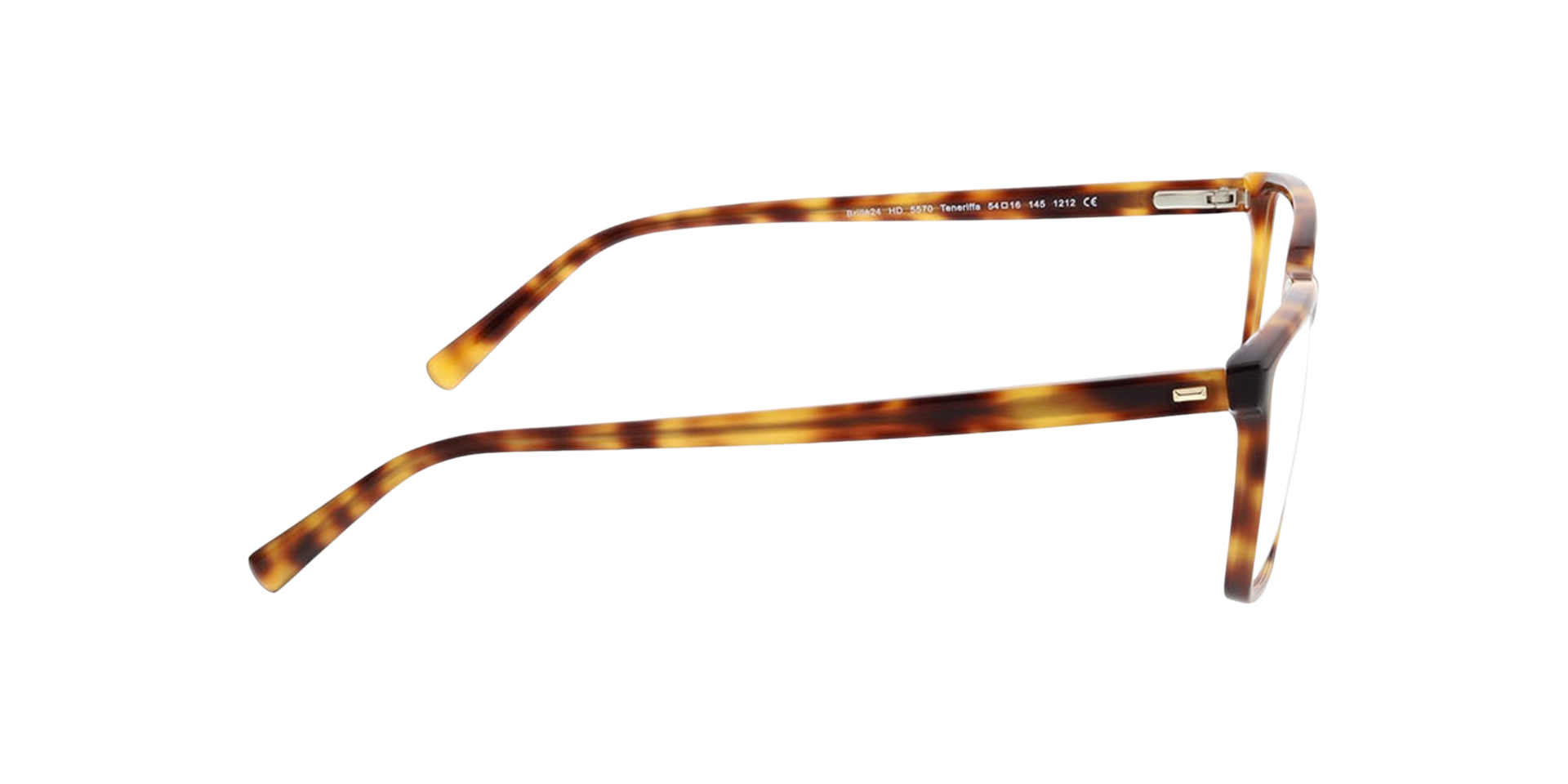 Teneriffa Havana AcetaatEyeglass Frames van B24, Zijaanzicht