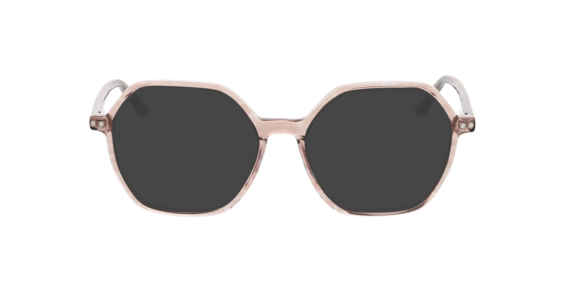 Nizza Beige hoorn AcetaatEyeglass Frames van B24, met getinte lenzen
