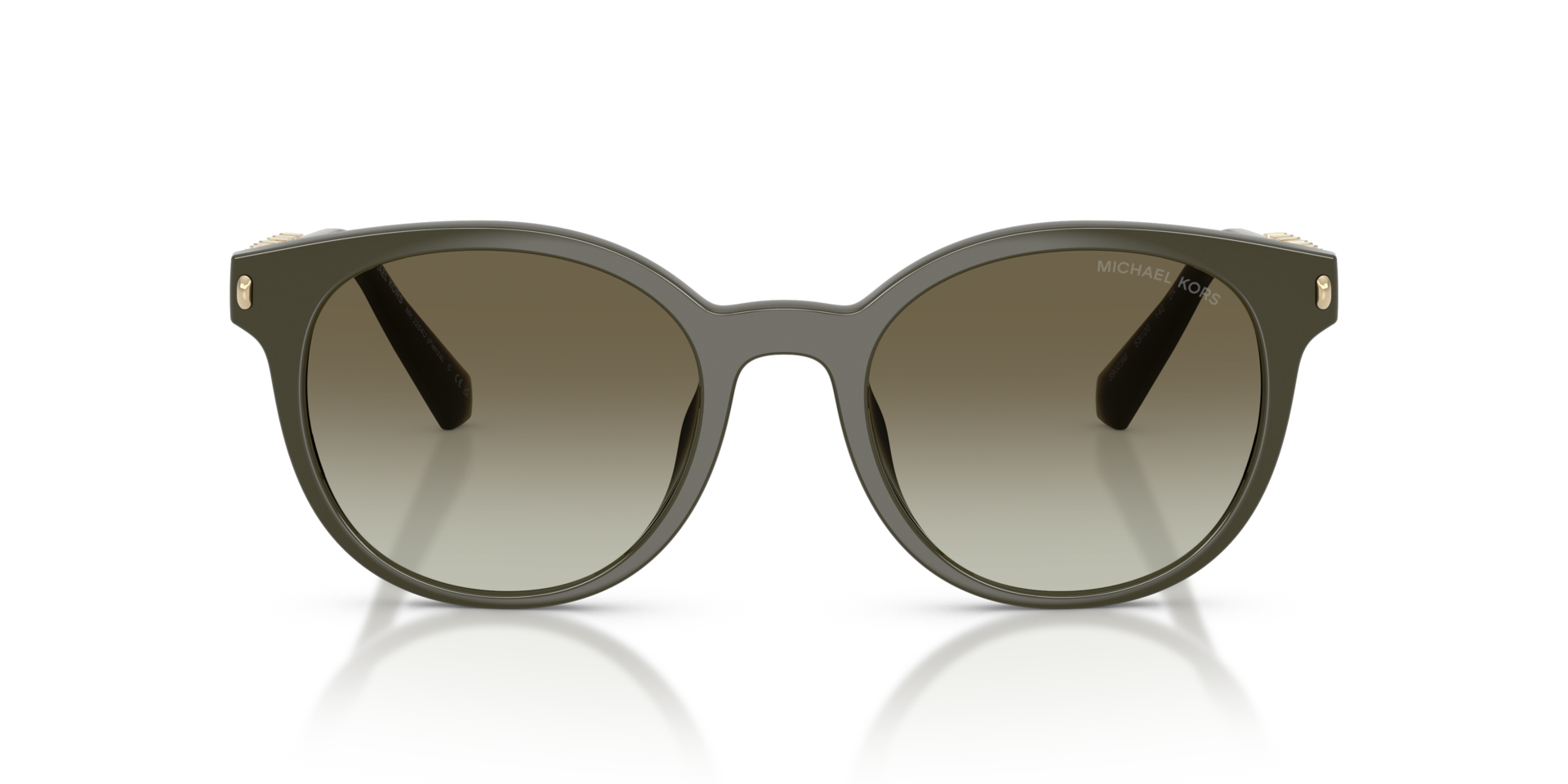 MK2264U Olive KunststofSunglass Frames van B24, Vooraanzicht