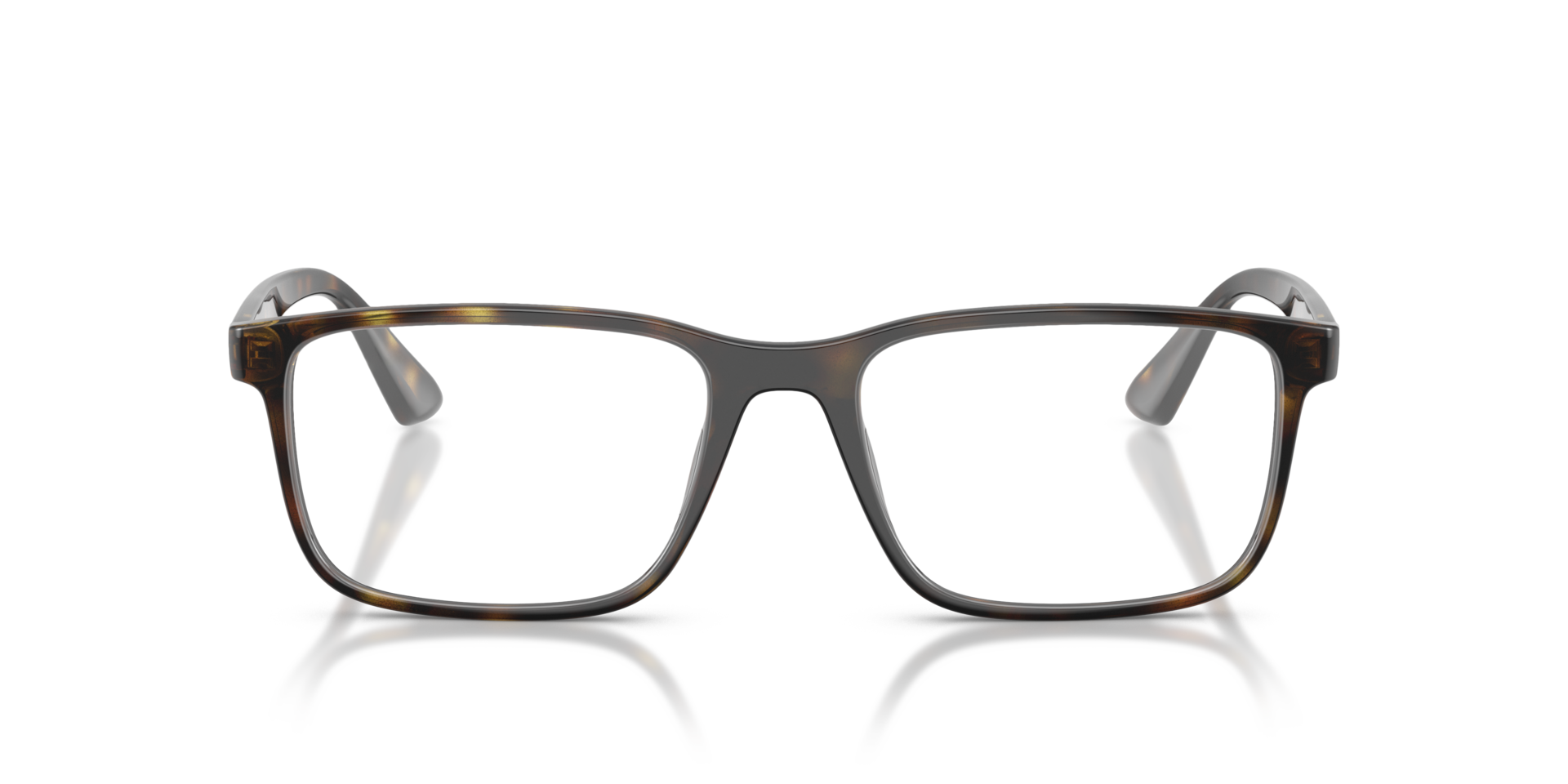RB7241D Havana KunststofEyeglass Frames van B24, Vooraanzicht