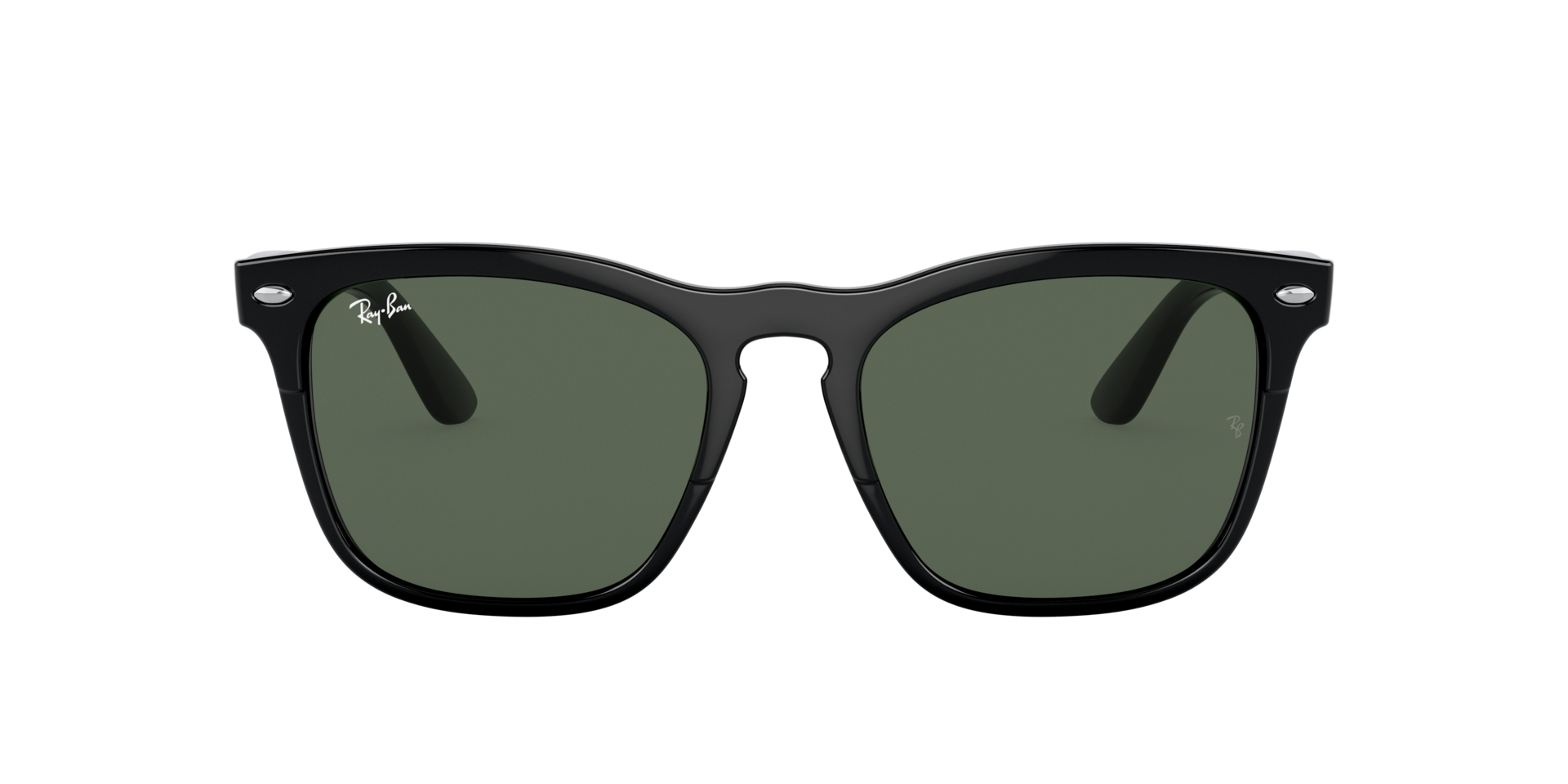 RB4487 Zwart KunststofSunglass Frames van B24, met getinte lenzen