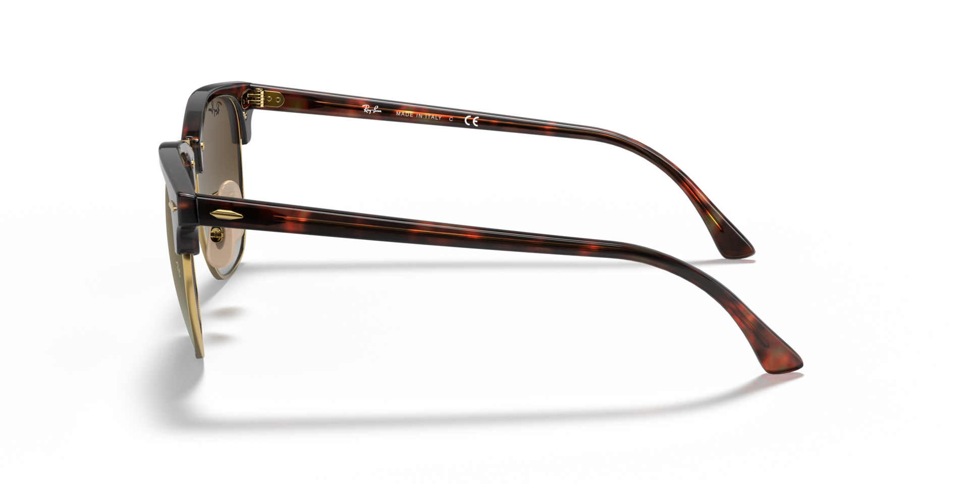 RB3016 Rood Havana AcetaatSunglass Frames van B24, Zijaanzicht