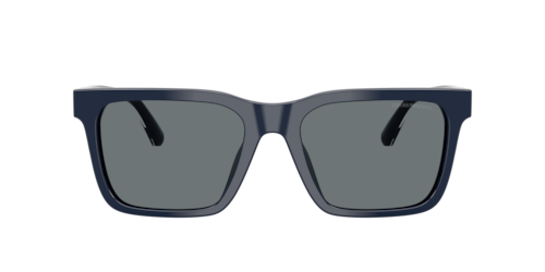 Emporio Armani - EA4262U, Herren, Shiny Blue/Shiny Black/Shiny Brown, Größe: Large