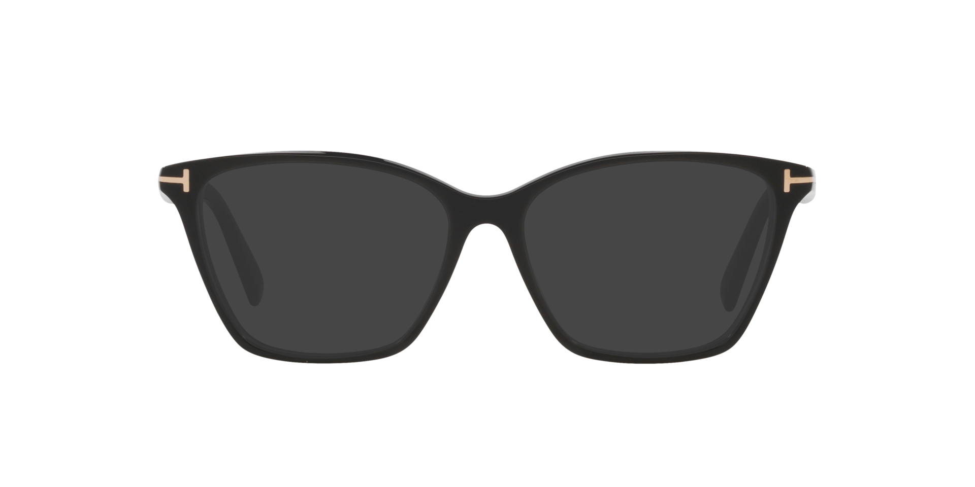 FT5949-B Glänzendes Schwarz AcetatEyeglass Frames von B24, mit getönten Gläsern