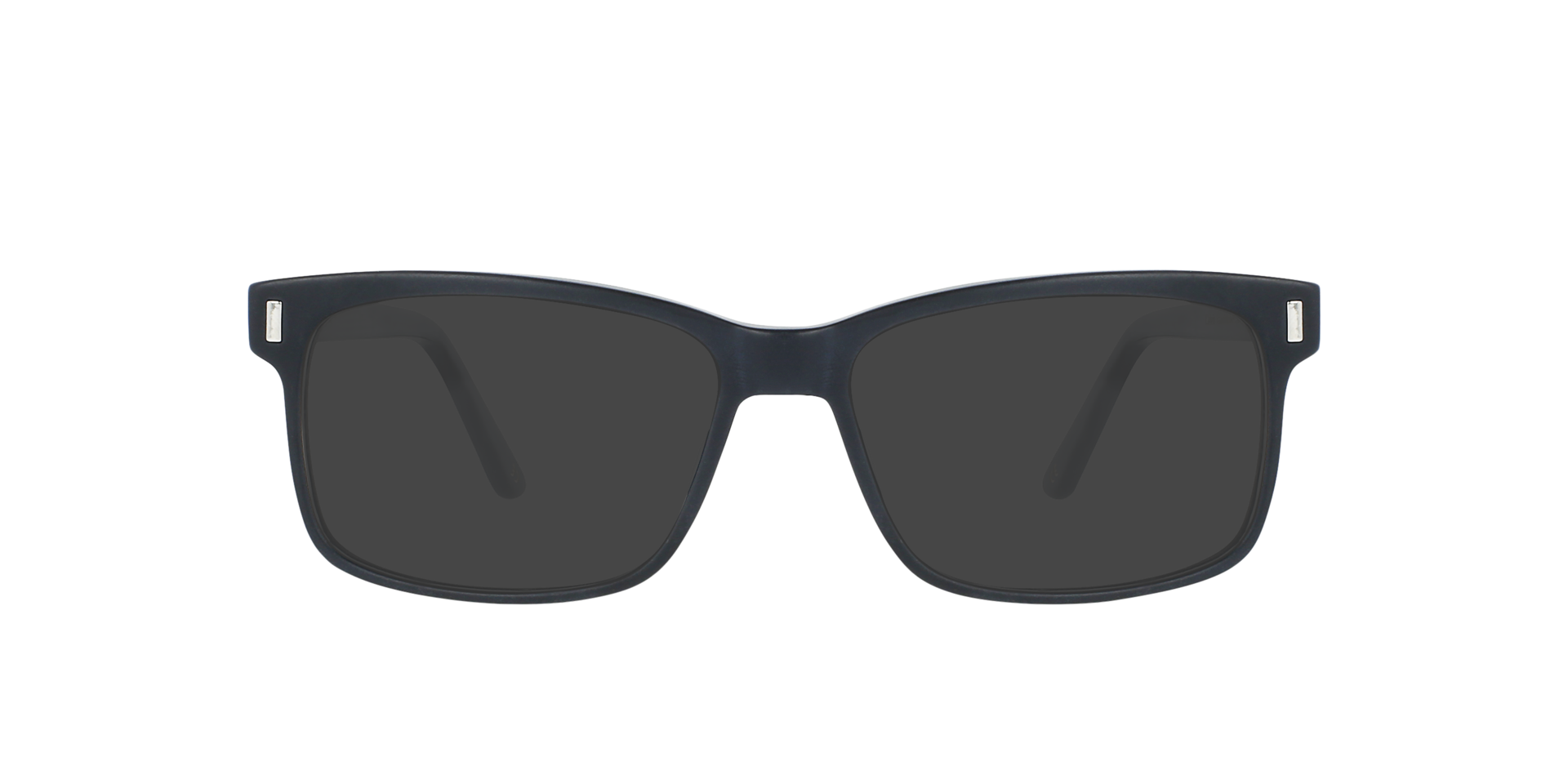 Calvin Zwart AcetaatEyeglass Frames van B24, met getinte lenzen
