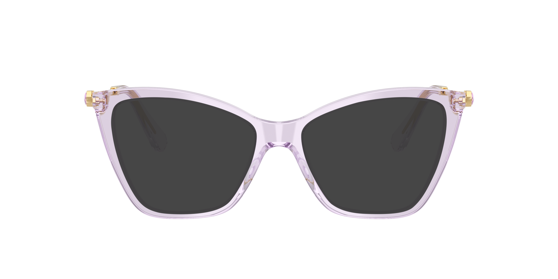 SK2051 Transparent Lilac AcetatEyeglass Frames von B24, mit getönten Gläsern