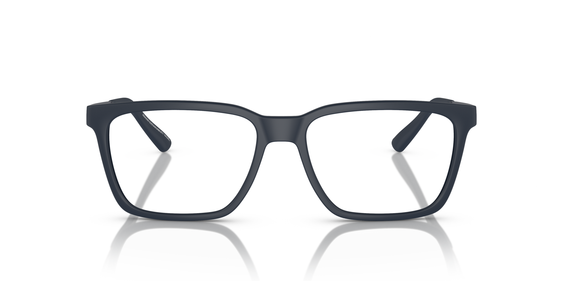 AX3103 Matt Blau KunststoffEyeglass Frames von B24, Vorderansicht