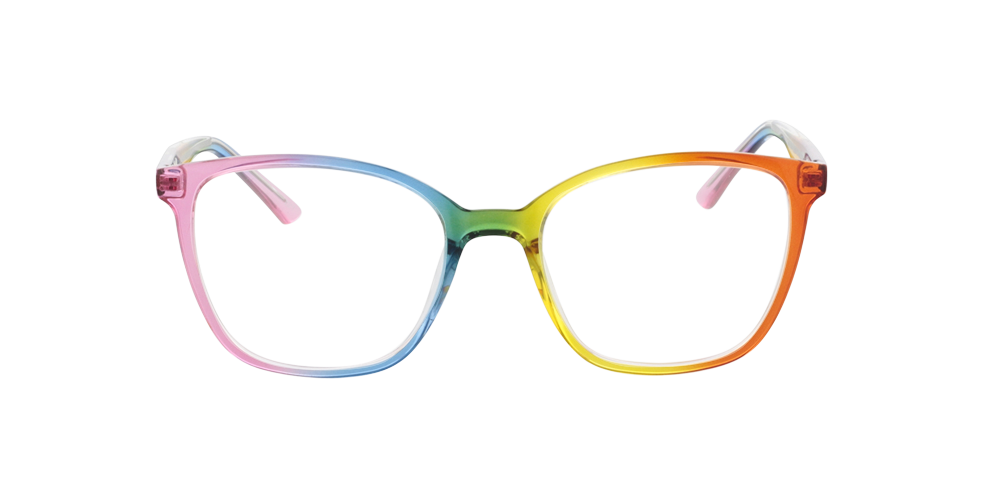 Burano Rainbow KunststoffEyeglass Frames von B24, Vorderansicht