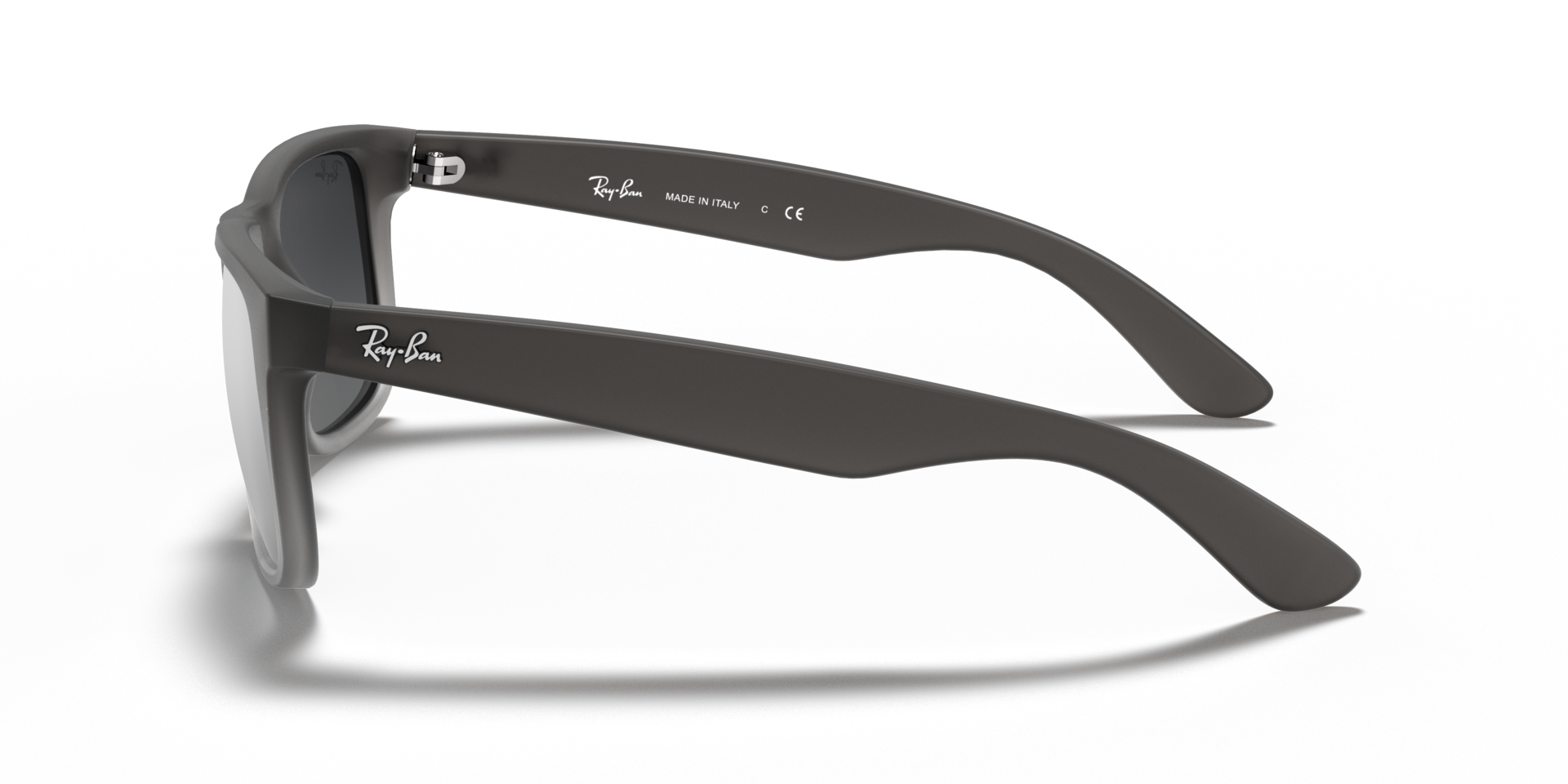 RB4165 Grau KunststoffSunglass Frames von B24, Seitenansicht