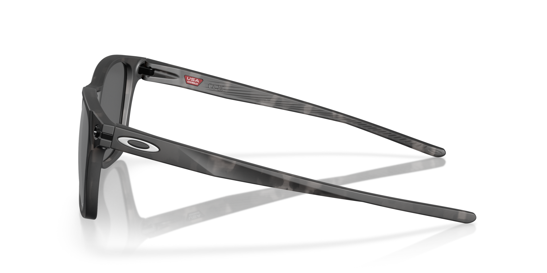 Ojector Matzwart tortoise KunststofSunglass Frames van B24, Zijaanzicht