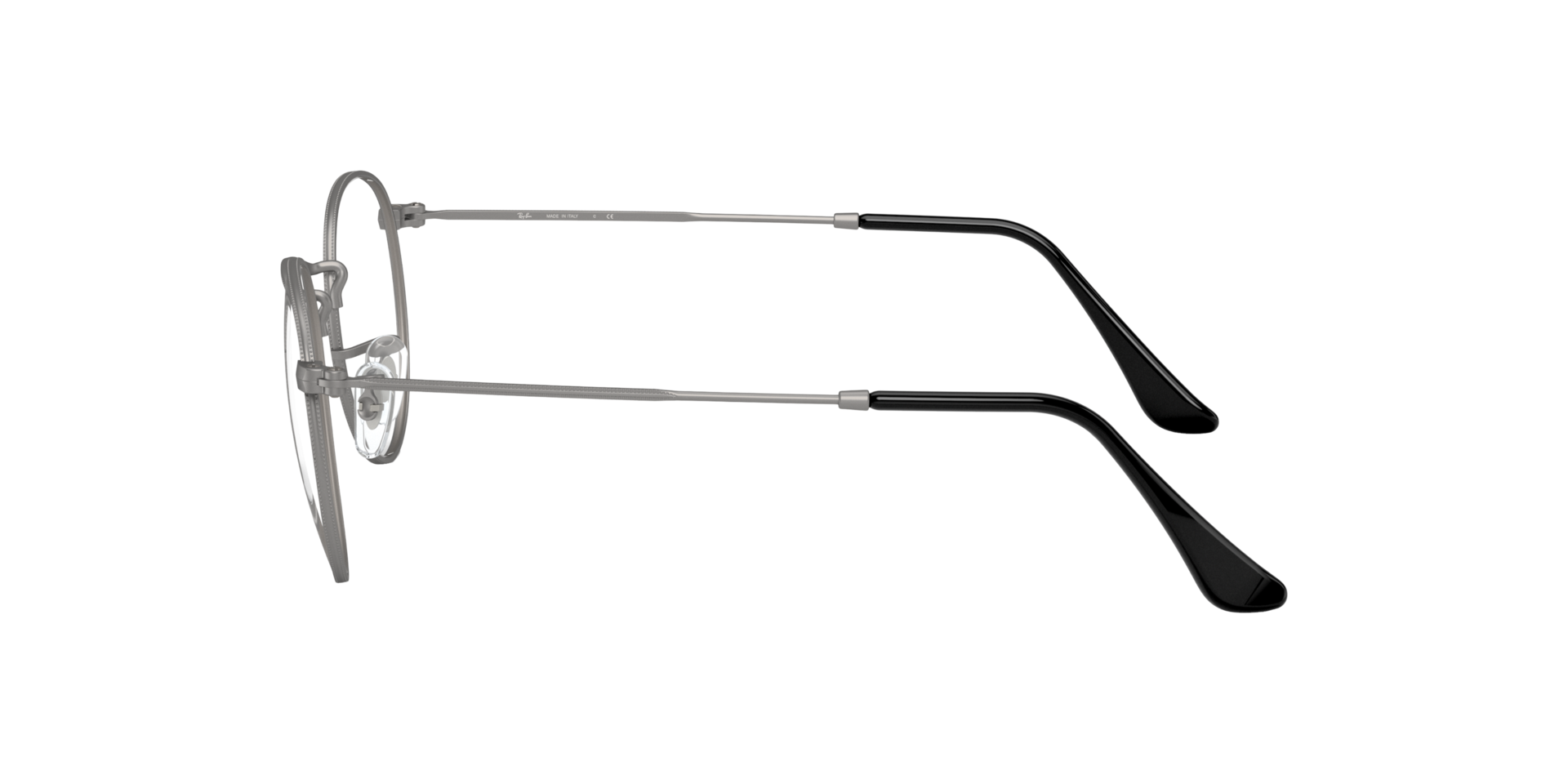 RB3447V Gunmetal MetallEyeglass Frames von B24, Seitenansicht
