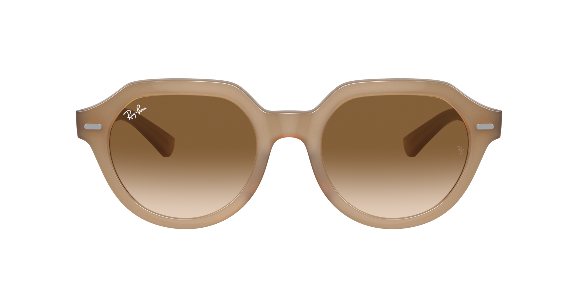RB4399 Duifgrijs KunststofSunglass Frames van B24, met getinte lenzen