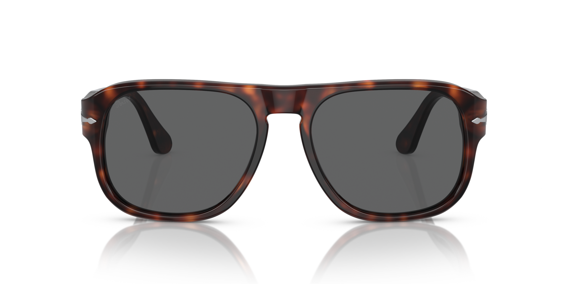 PO3310S Havana AcetatSunglass Frames von B24, Vorderansicht