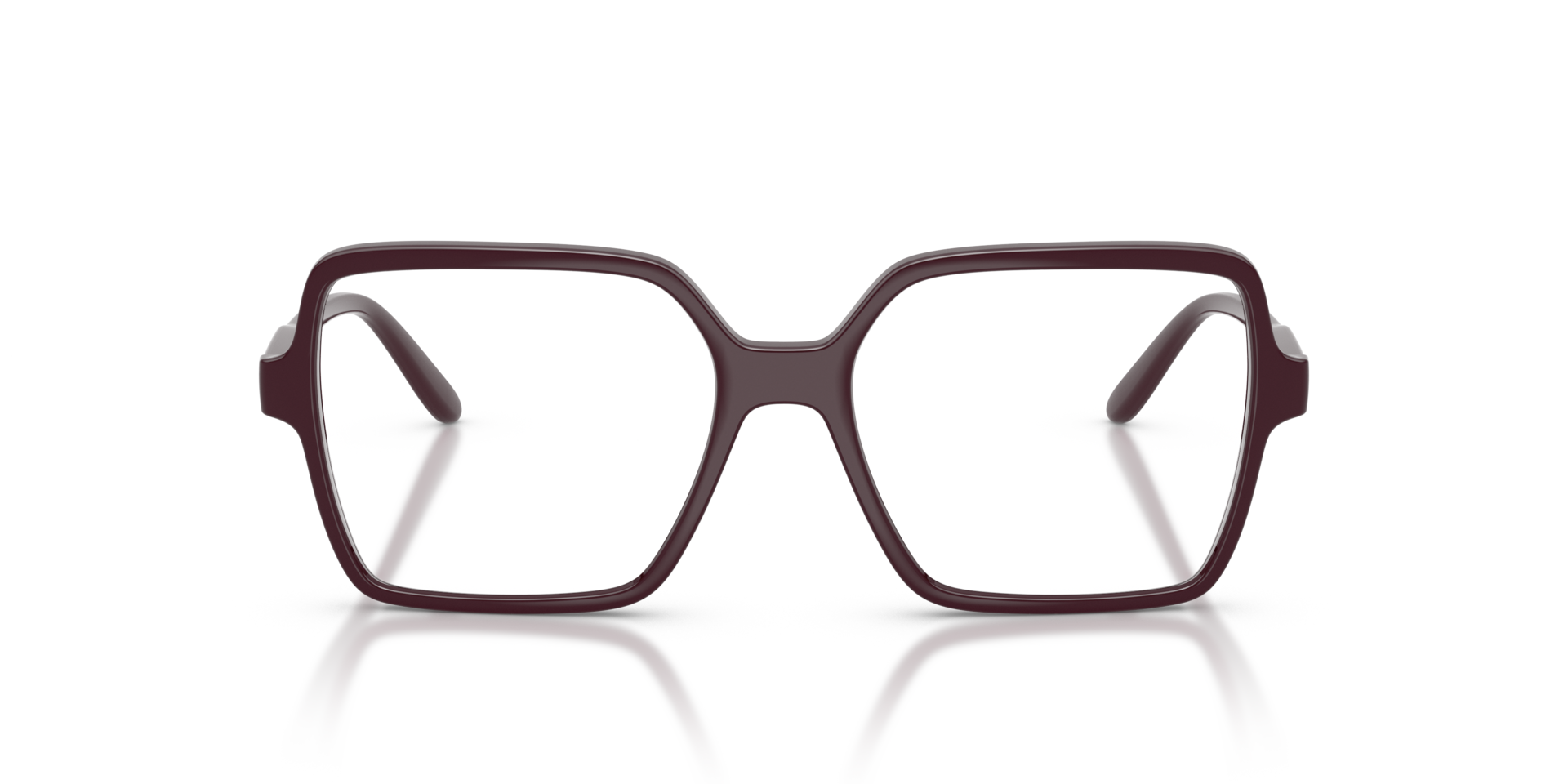 VO5702 Full Bordeaux KunststoffEyeglass Frames von B24, Vorderansicht