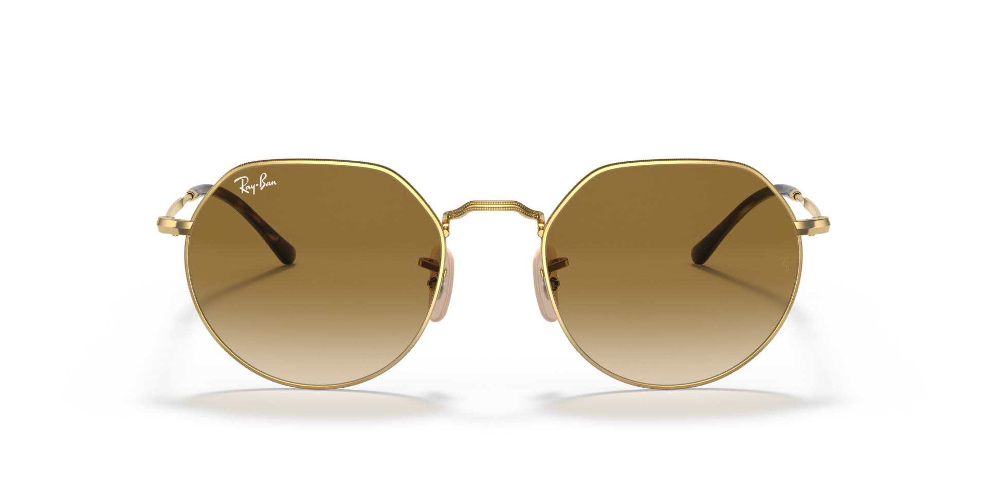 RB3565 Arista Gold MetallSunglass Frames von B24, Vorderansicht
