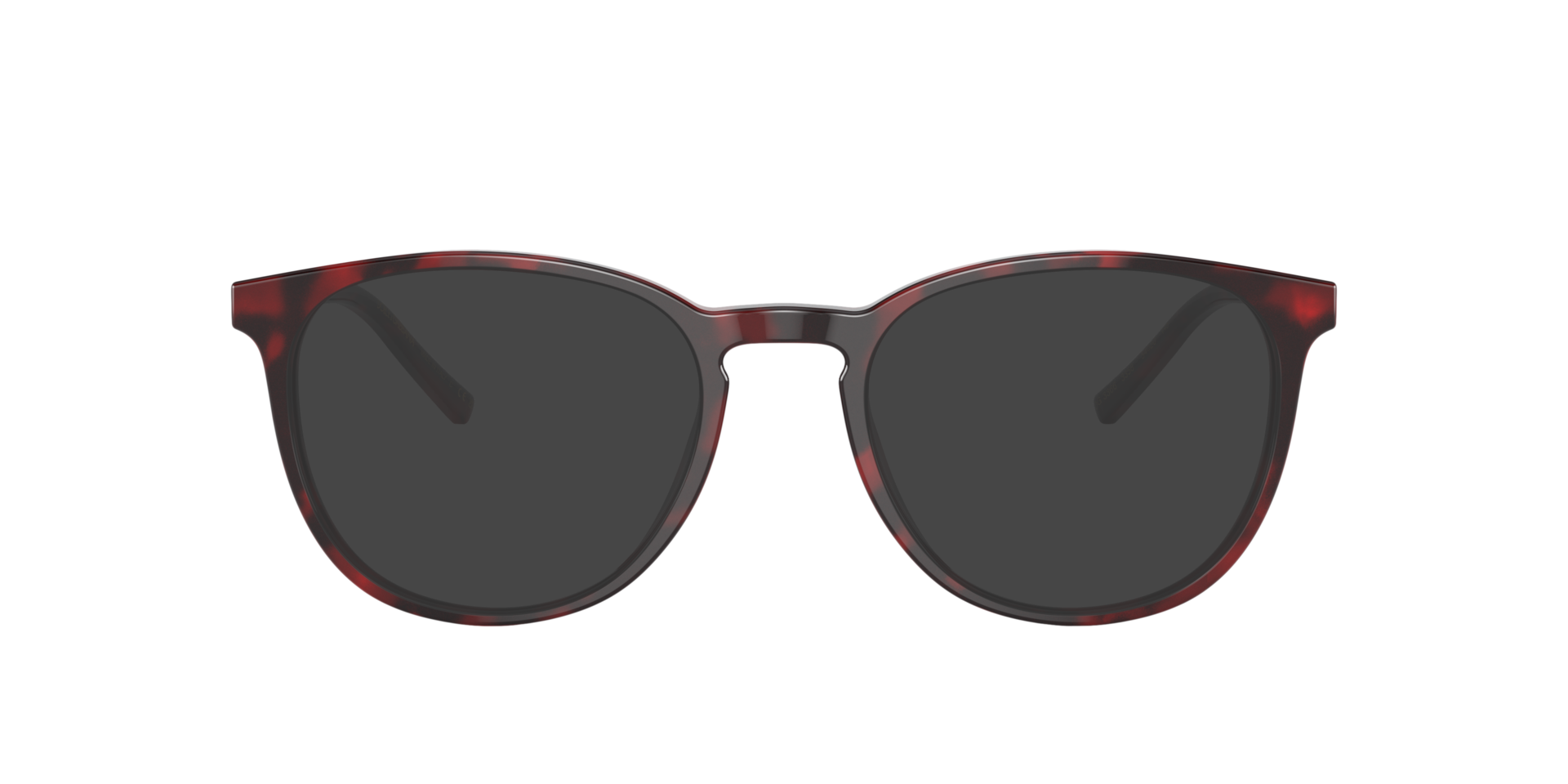 DG3366 Rood Havana AcetaatEyeglass Frames van B24, met getinte lenzen