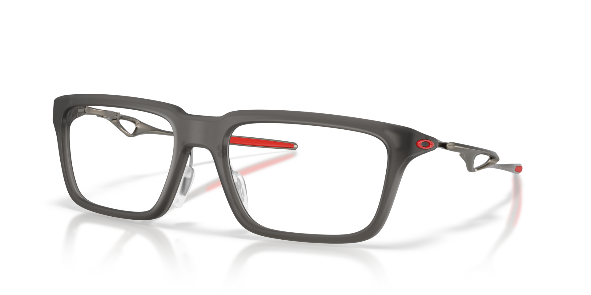 Neoture SQ Satijnglans dofgrijs KunststofEyeglass Frames van B24, Hoekweergave