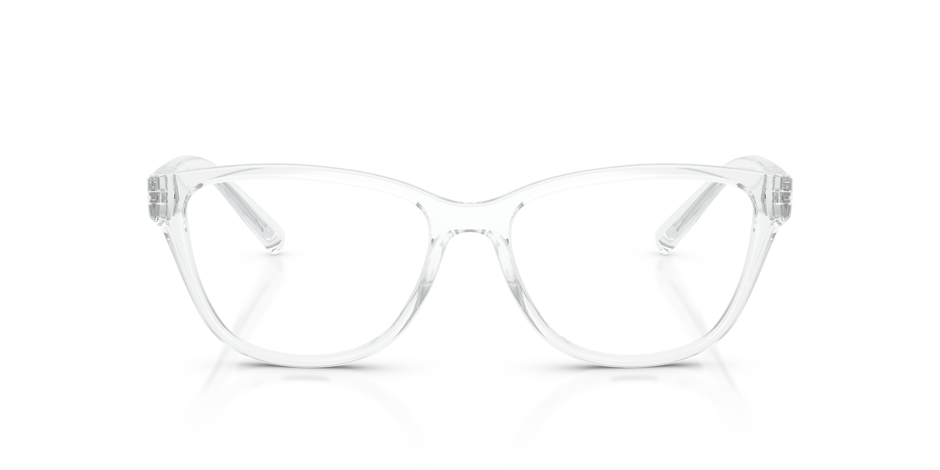 AX3111U Glanzend Kristal KunststofEyeglass Frames van B24, Vooraanzicht