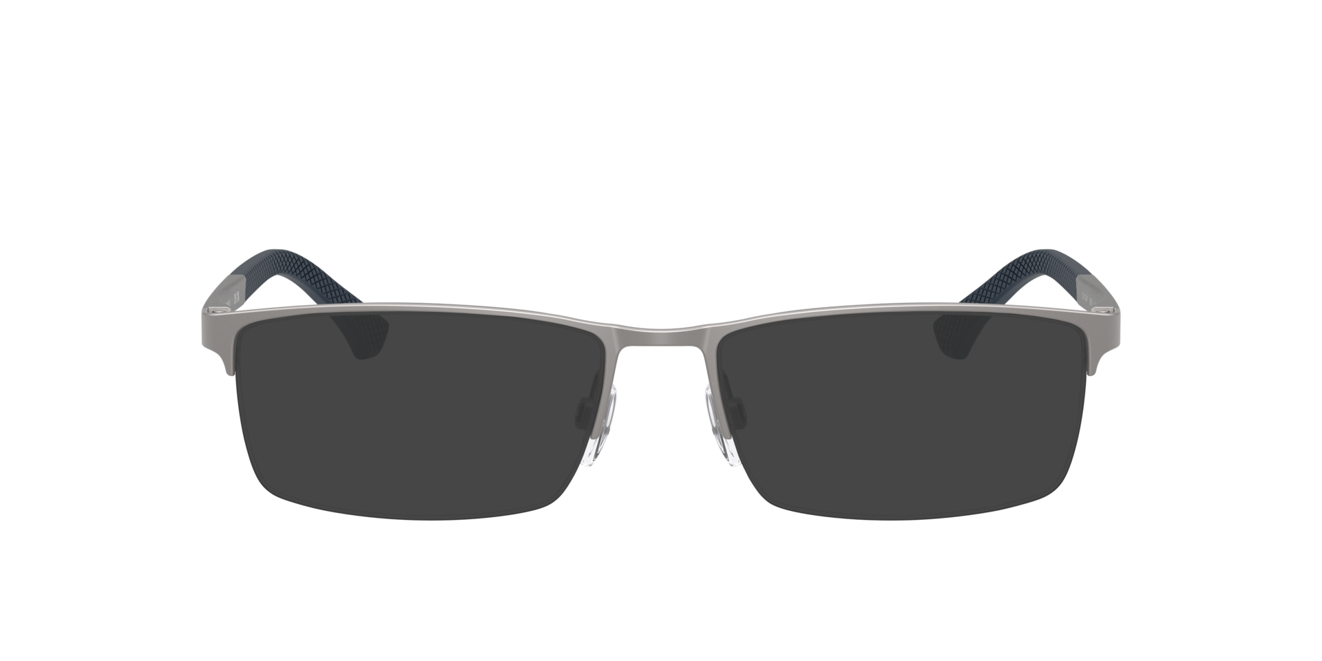 EA1041 Mat Staalgrijs MetaalEyeglass Frames van B24, met getinte lenzen
