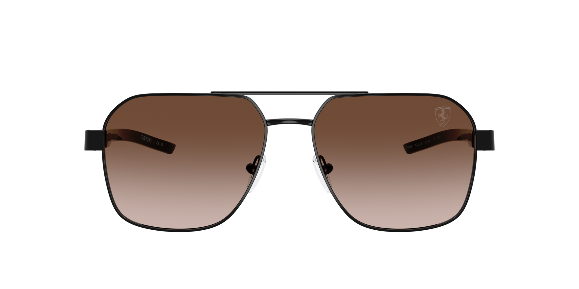 Glänzendes Schwarz FZ5003 -  Metal Sonnenbrillen