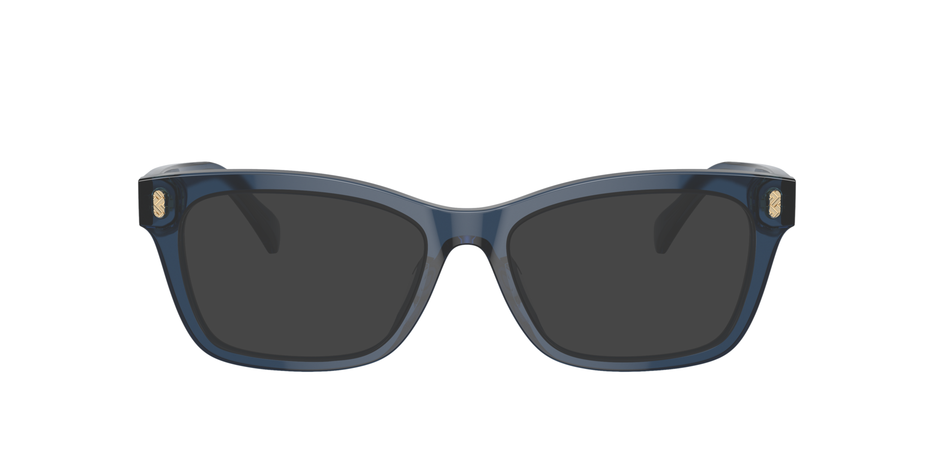 Glanzend Transparant Blauw RA7154U -  Acetate Zonnebrillen