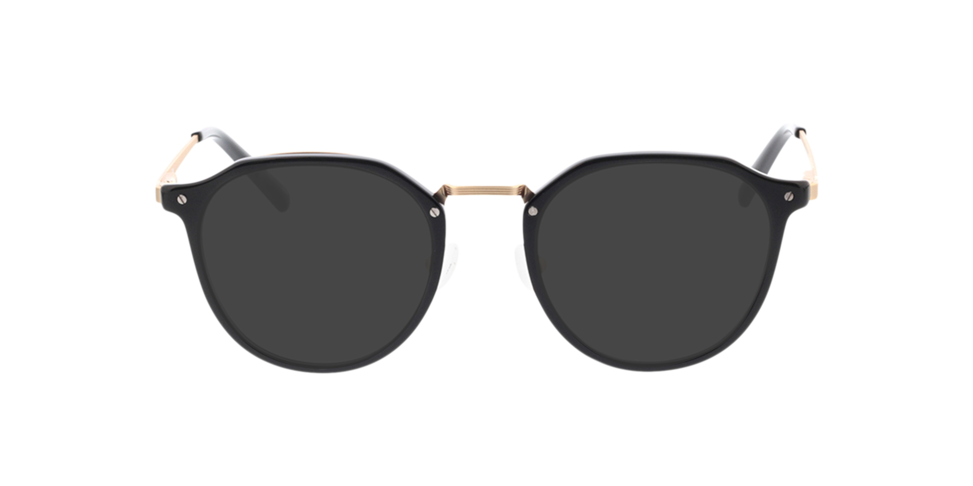 Juno Schwarz AcetatEyeglass Frames von B24, mit getönten Gläsern